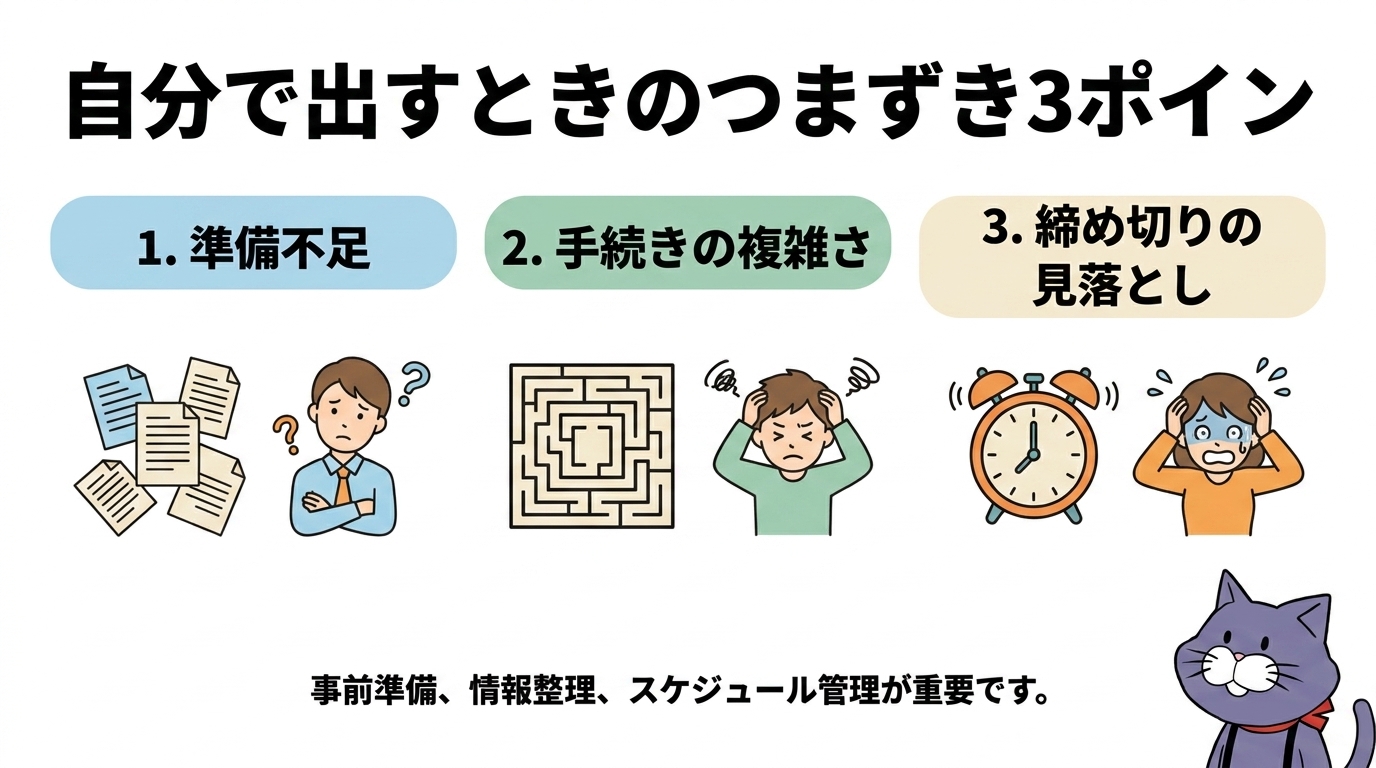 決算変更届でつまずきやすい3つのポイント