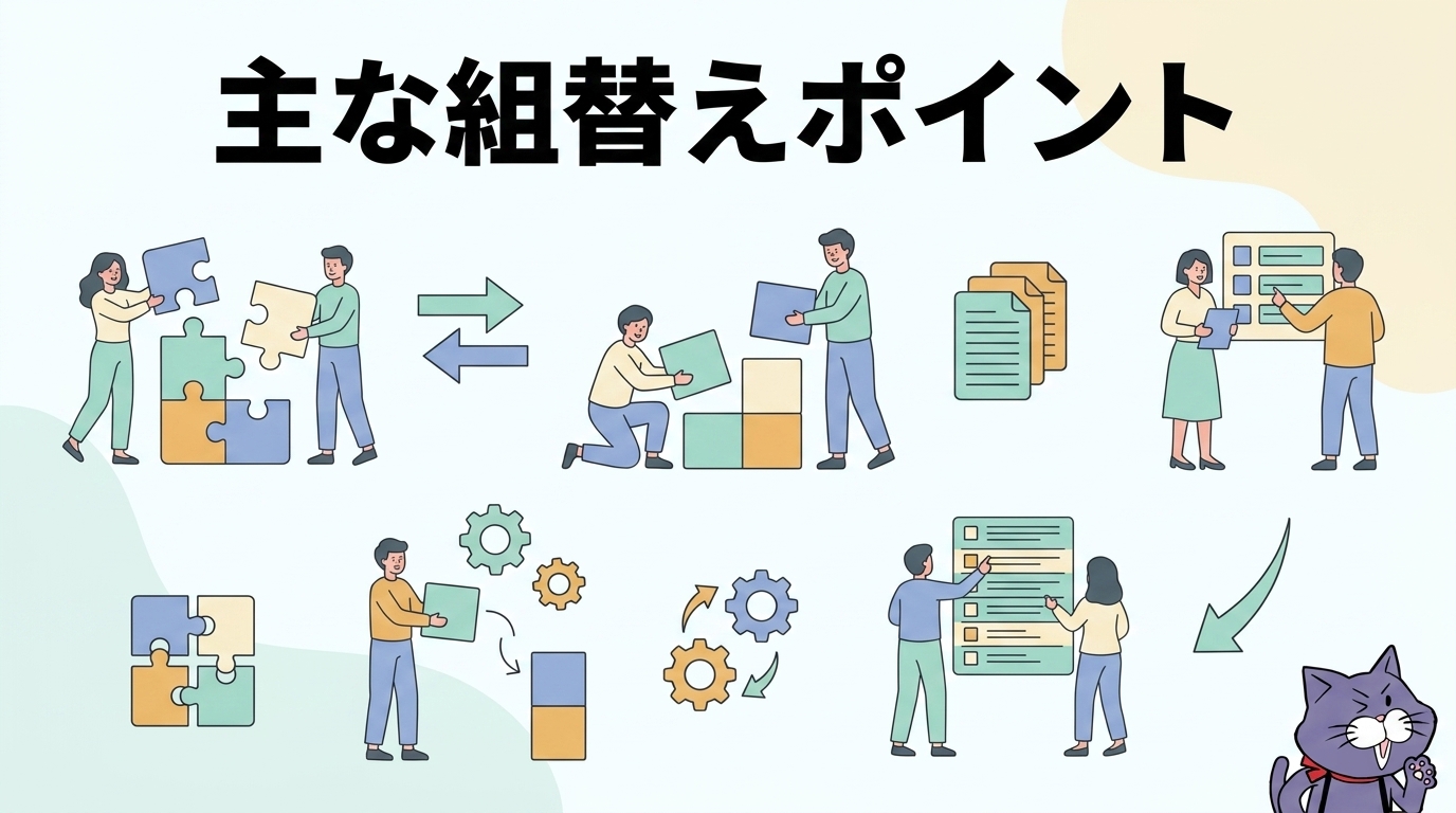 税理士の決算書から建設業財務諸表への組替えイメージ