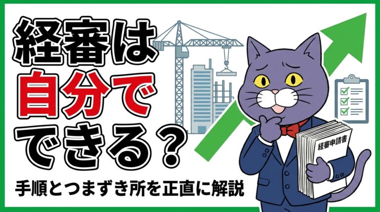 経審は自分でできる?アイキャッチ