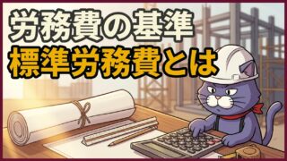 建設業の労務費の基準（標準労務費）とは